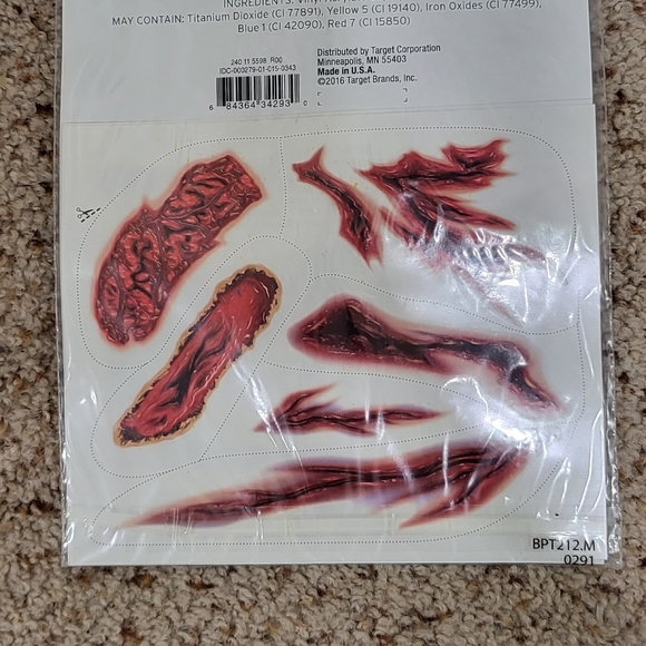 4 piece zombie bride lingerie costume - Picture 3 of 8